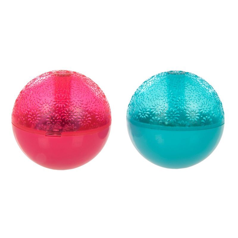 slide 5 of 7, SmartyKat Flicker Balls Cat Toy - 2pk, 2 ct