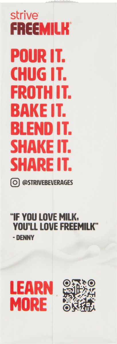 slide 6 of 13, Strive Free Milk Dairy Animal - Free Whole Lactose Free Milk 32 fl oz, 32 oz
