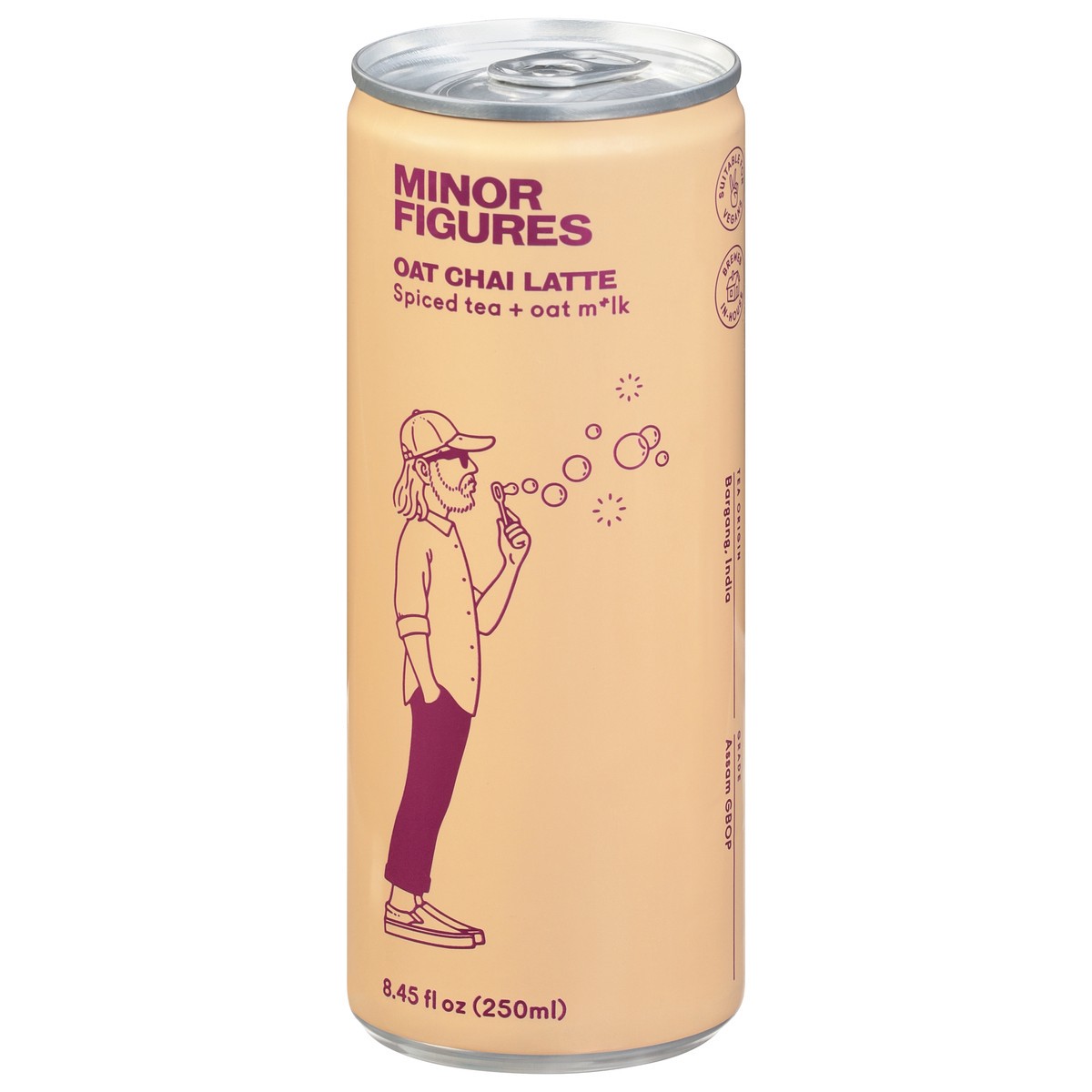 slide 5 of 9, Minor Figures Oat Chai Latte - 8.45 fl oz, 1 ct