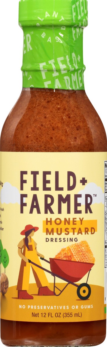 slide 5 of 11, Field + Farmer Honey Mustard Dressing 12 oz, 12 oz