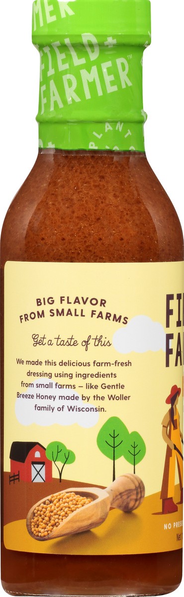 slide 8 of 11, Field + Farmer Honey Mustard Dressing 12 oz, 12 oz