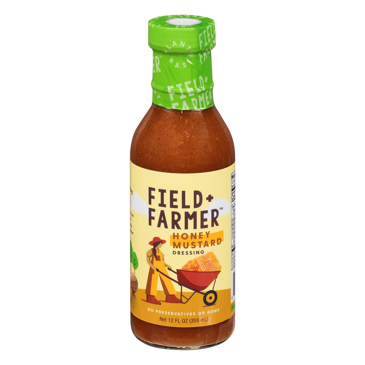 slide 1 of 11, Field + Farmer Honey Mustard Dressing 12 oz, 12 oz