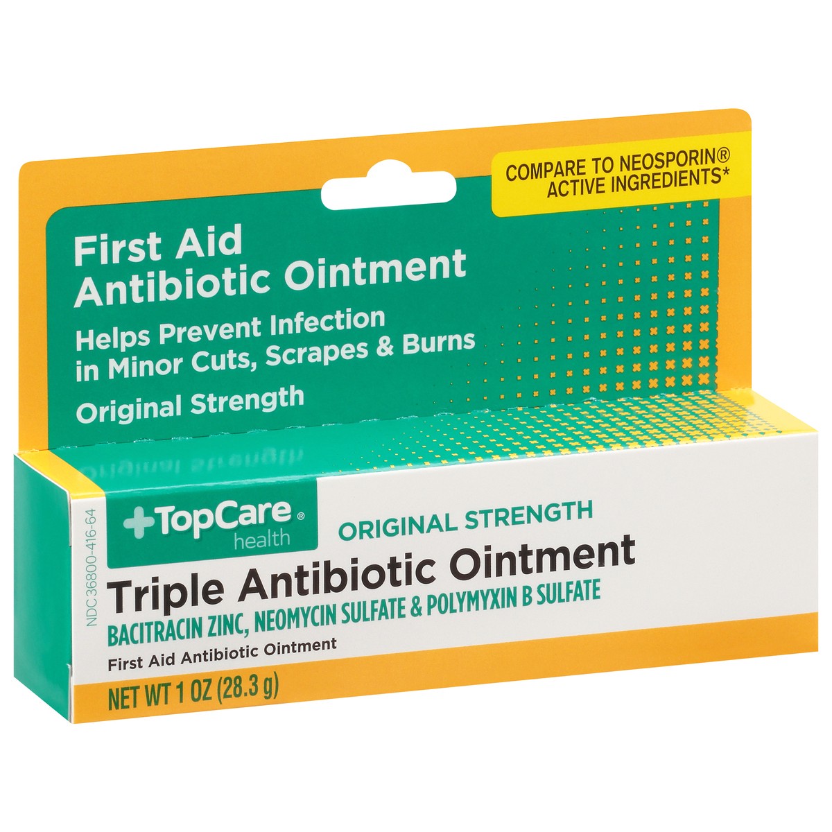 slide 12 of 16, TopCare Triple Antibiotic Ointment, 1 oz