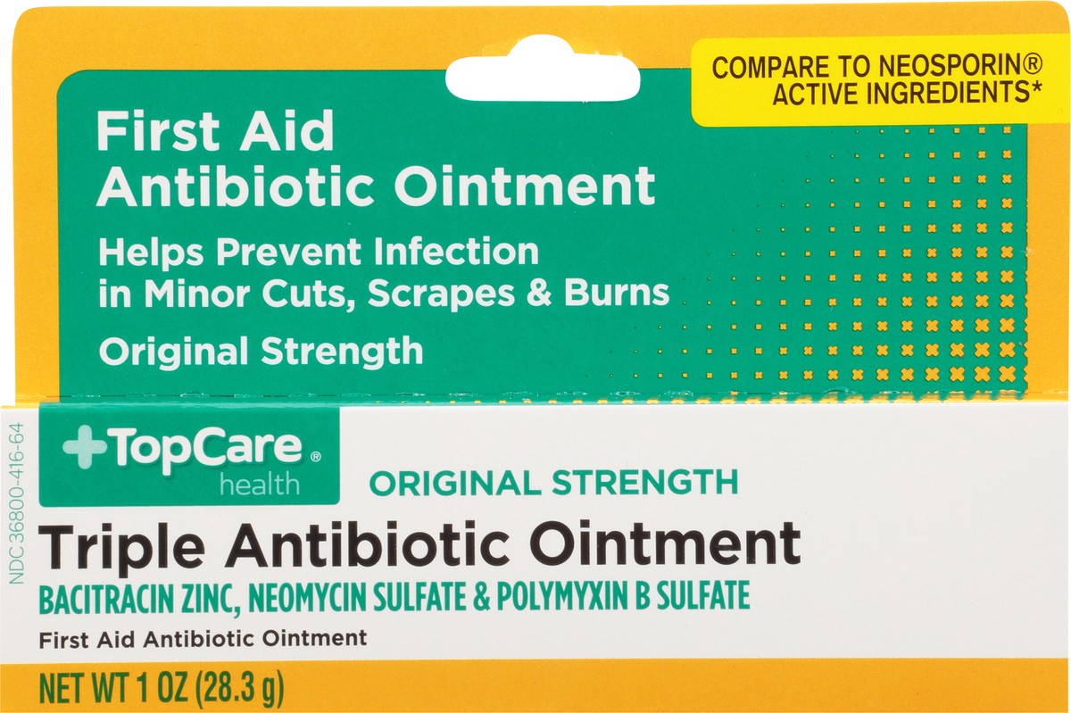 slide 8 of 16, TopCare Triple Antibiotic Ointment, 1 oz