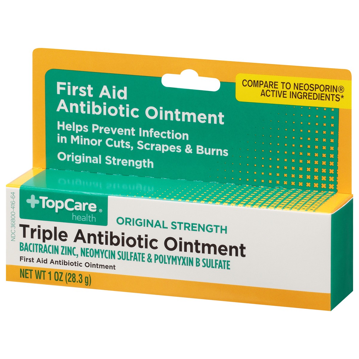 slide 10 of 16, TopCare Triple Antibiotic Ointment, 1 oz