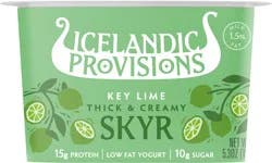 Icelandic Provisions Key Lime Thick & Creamy Low Fat Skyr 5.3 oz