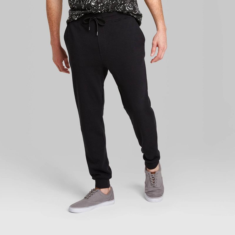 slide 2 of 3, Men's Knit Joggers - Original Use™ Black L, 1 ct