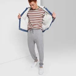 Men's Knit Joggers - Original Use™ Light Gray M