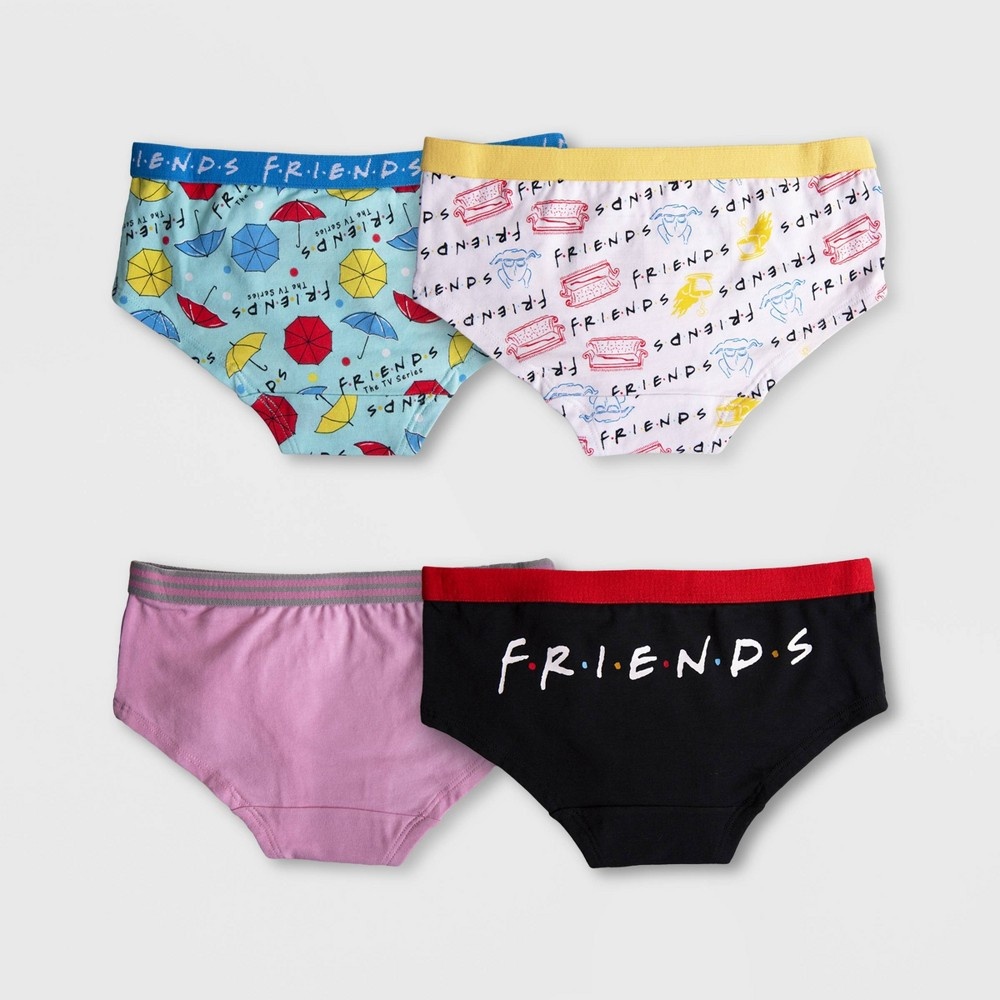 Warner Bros. Girls' Friends 4pk Underwear - 8 4 ct
