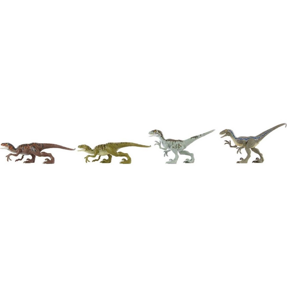 slide 4 of 6, Jurassic World Camp Cretaceous Raptor Squad (Target Exclusive), 4 ct