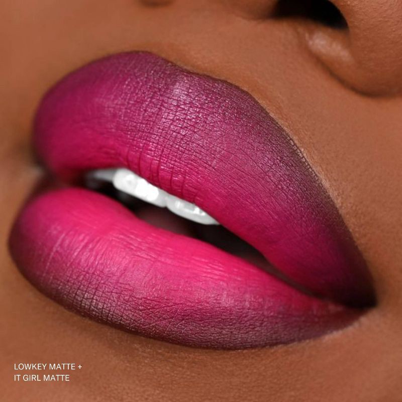 slide 8 of 10, The Lip Bar Vegan Matte Liquid Lipstick - Low Key - 0.24 fl oz, 0.24 fl oz