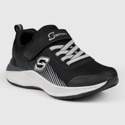 Boys' S Sport by Skechers Xandor Performance Sneakers - Black/White 4