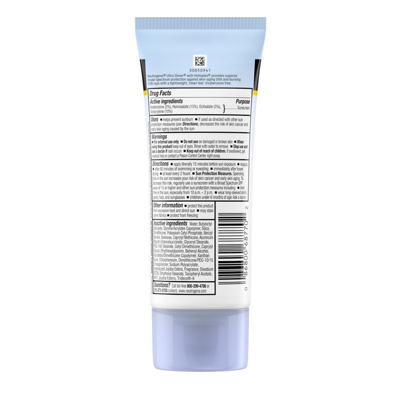 slide 2 of 14, Neutrogena Ultra Sheer Dry Touch Sunscreen Lotion, SPF 70 - 3 fl oz, 70 x 3 fl oz
