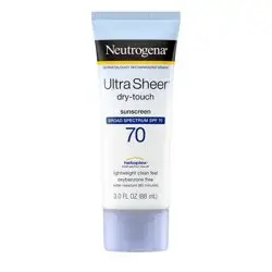Neutrogena Ultra Sheer Dry Touch Sunscreen Lotion, SPF 70 - 3 fl oz