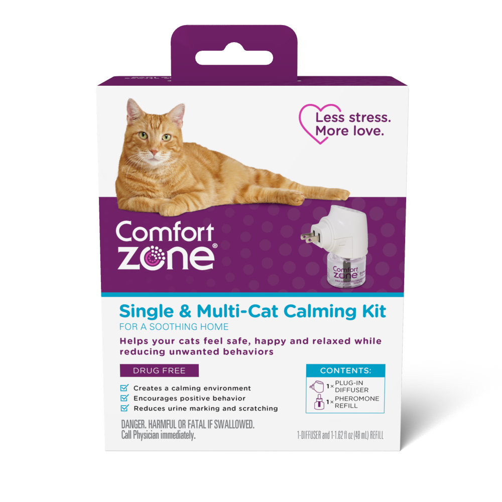 slide 1 of 1, Comfort Zone Single And Multi-Cat Calming Kit, 1 ct