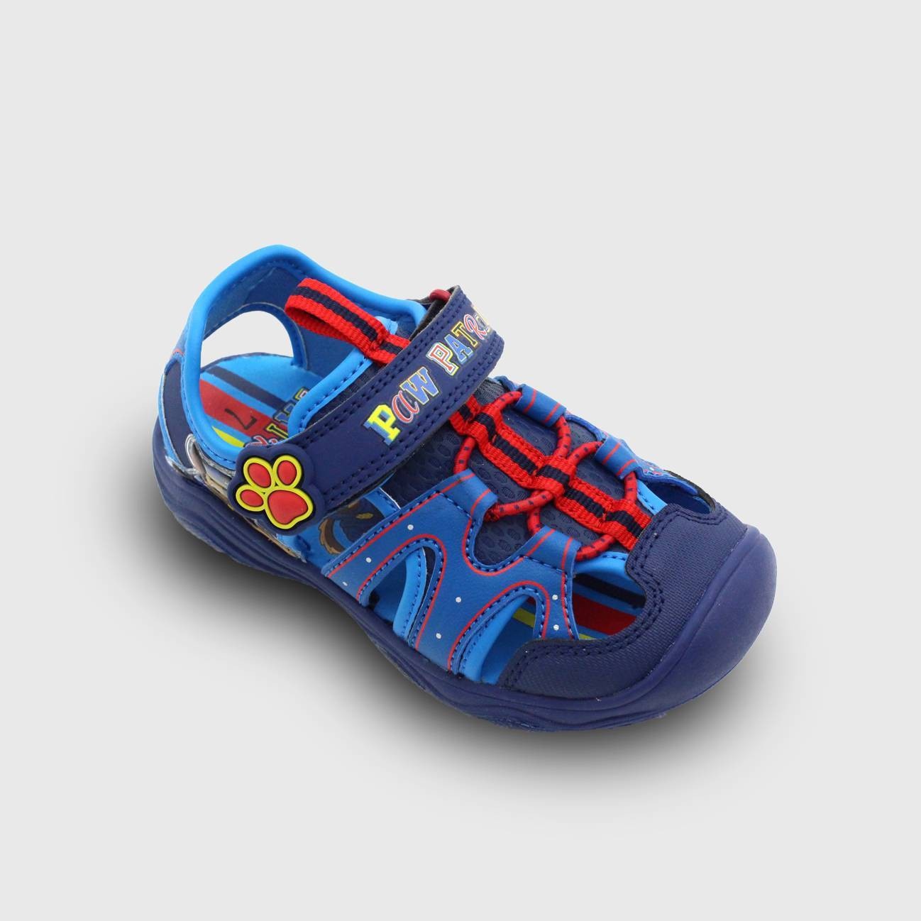 slide 1 of 5, Toddler Boys' Camp PAW Patrol Sandals - Blue 5, 1 ct