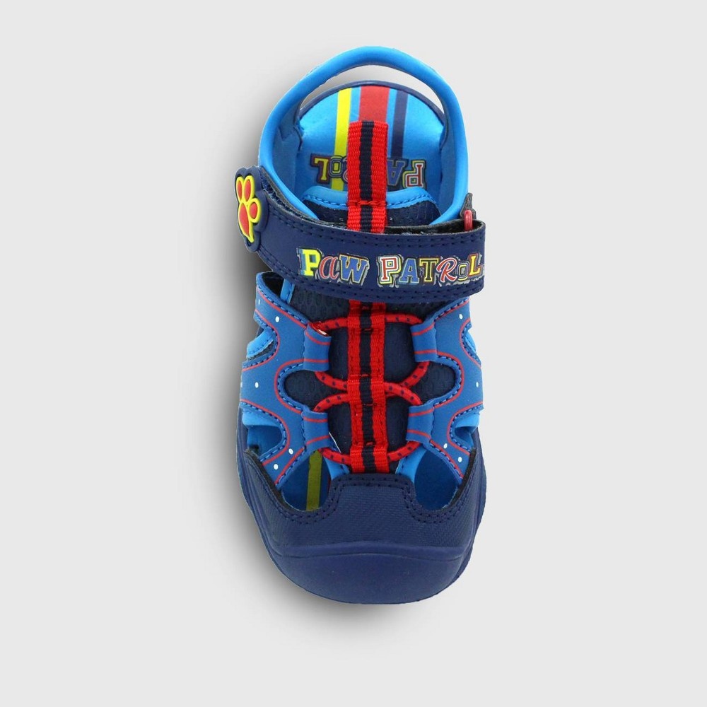 slide 3 of 5, Toddler Boys' Camp PAW Patrol Sandals - Blue 11, 1 ct