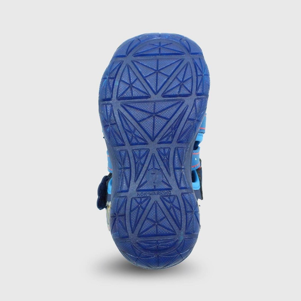slide 5 of 5, Toddler Boys' Camp PAW Patrol Sandals - Blue 12, 1 ct