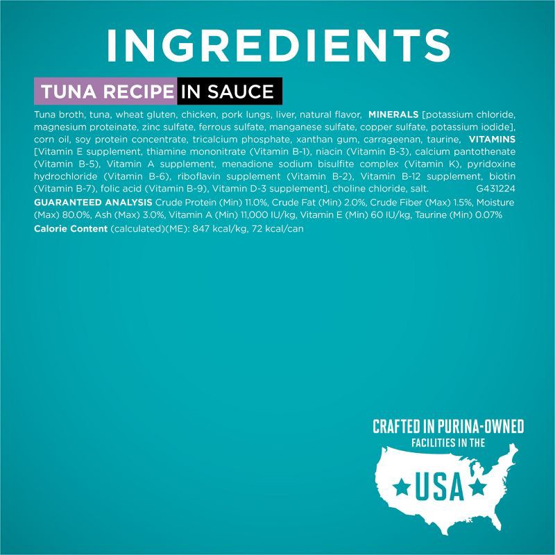 slide 9 of 13, Purina ONE True Instinct Turkey, Chicken & Tuna In Gravy Premium Wet Cat Food Variety Pack - 3oz/12ct, 12 ct; 3 oz