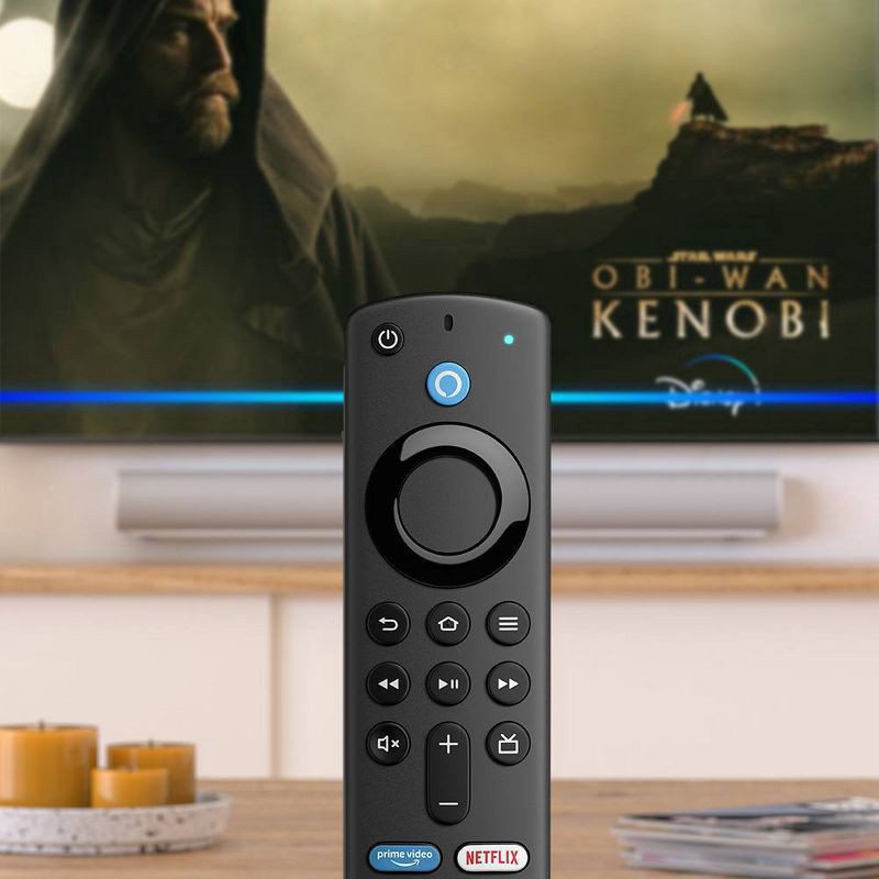 slide 4 of 5, Amazon Fire TV Stick with Alexa Voice Remote (includes TV controls) | Dolby Atmos audio | 2020 Release, 1 ct