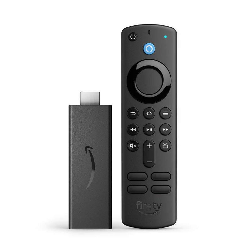 slide 1 of 5, Amazon Fire TV Stick with Alexa Voice Remote (includes TV controls) | Dolby Atmos audio | 2020 Release, 1 ct