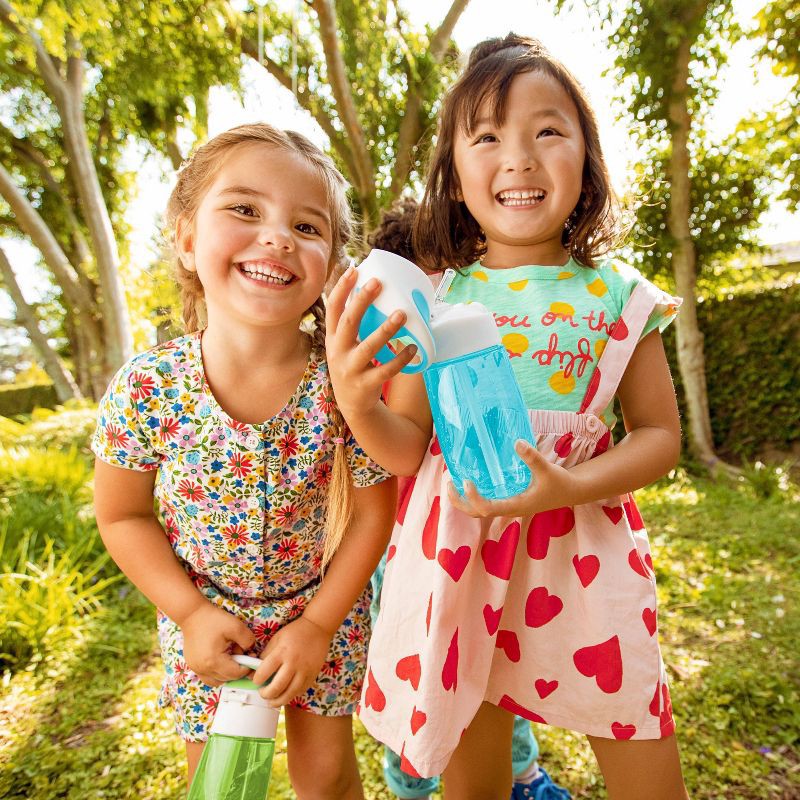 slide 3 of 5, Munchkin Flip & Go Straw Cup - Blue - 12oz, 12 oz