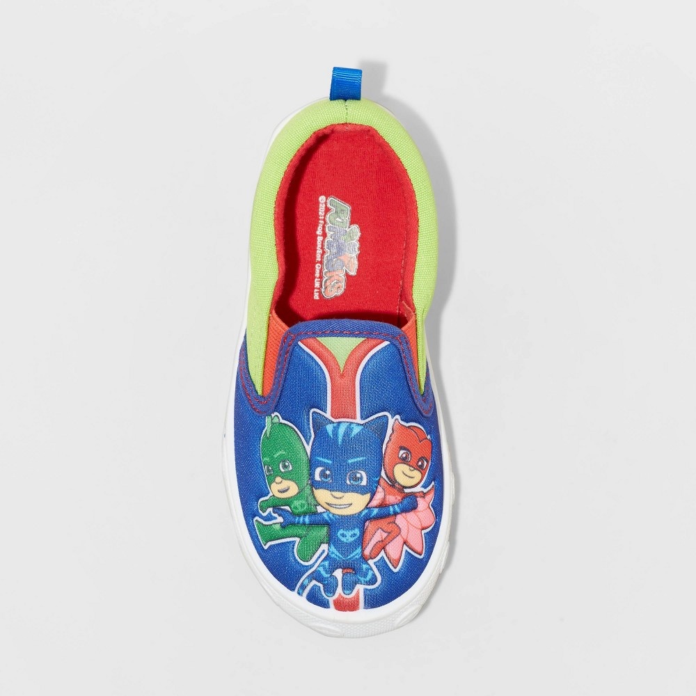 slide 3 of 3, Toddler Boys' PJ Masks Apparel Sneakers - Blue 6, 1 ct