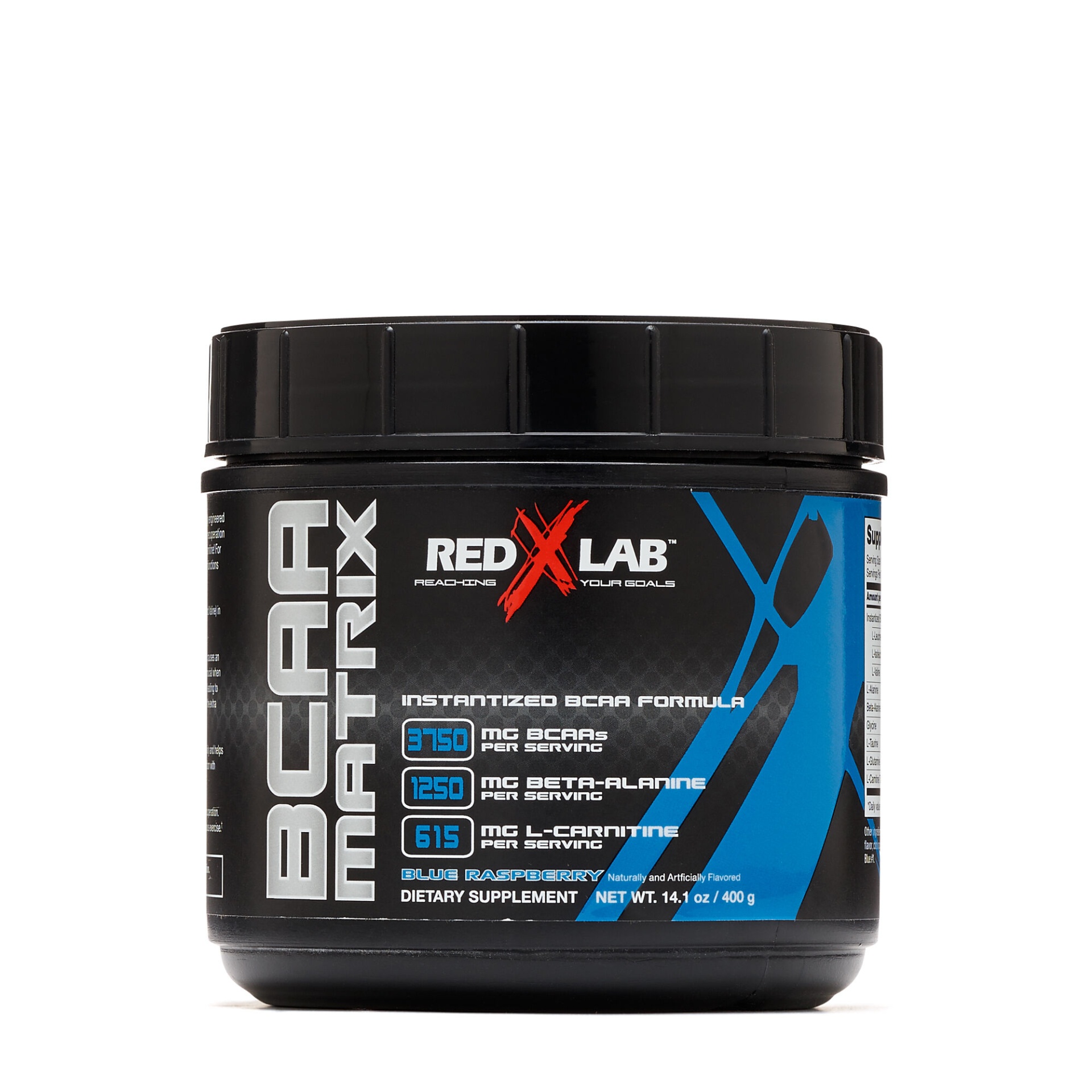 slide 1 of 1, Red X Lab BCAA Matrix - Blue Raspberry, 1 ct