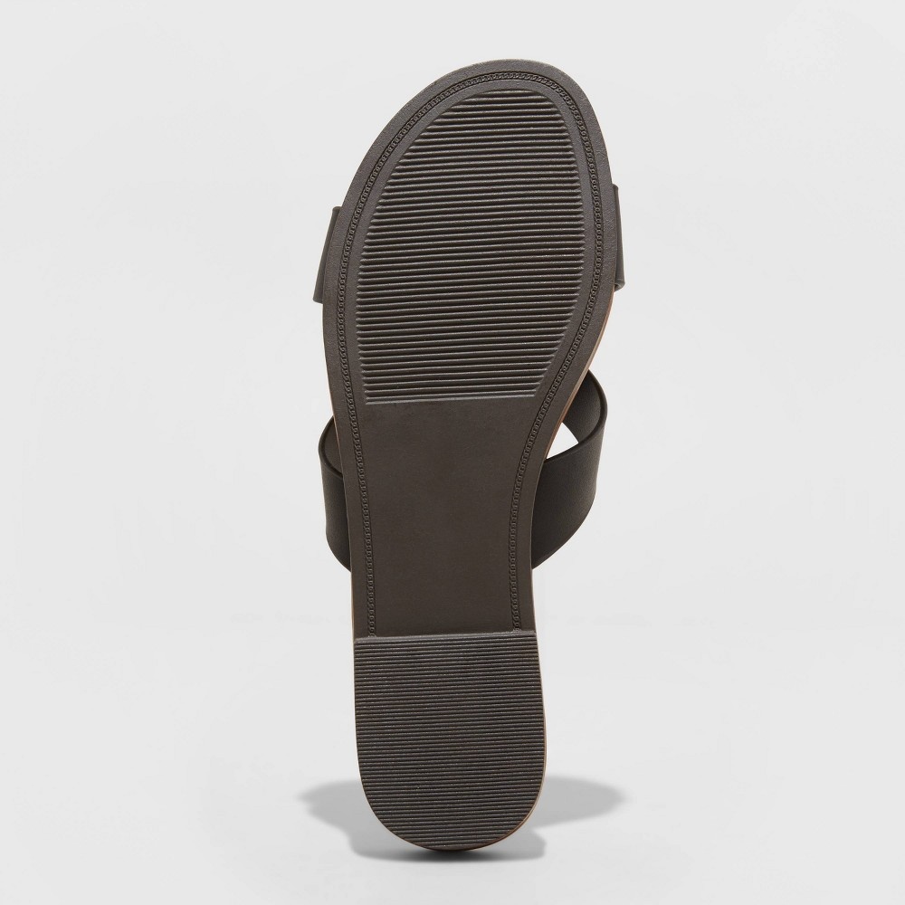 slide 4 of 4, Women's Catie Slide Sandals - A New Day Black 9, 1 ct