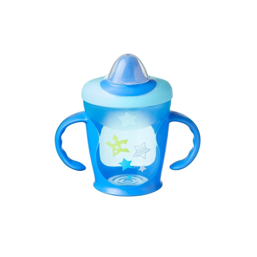 Tommee Tippee Hold Tight 2pk Trainer Sippy Cup - 7+ Months - Blue