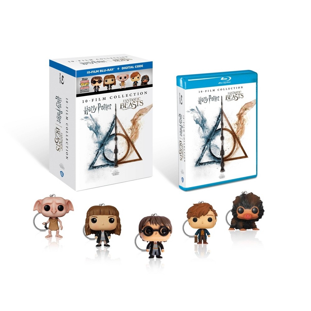 slide 2 of 3, Warner Wizarding World 10-Film Collection (Target Exclusive) (Blu-ray + Digital), 1 ct
