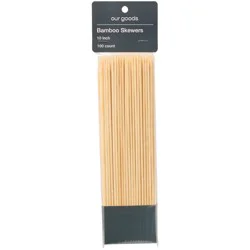 our goods Bamboo Skewers, 10 in.