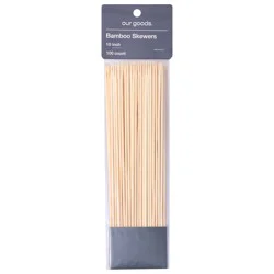 our goods Bamboo Skewers, 10 in.