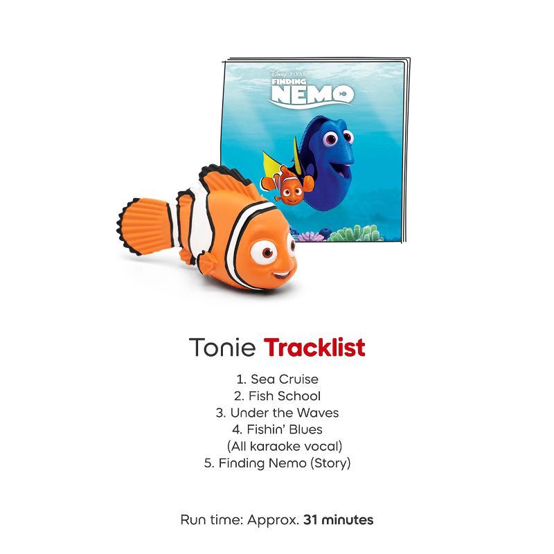 slide 5 of 5, tonies Disney Pixar Finding Nemo Tonie Figurine: Learning System Accessories for Tonies Starter Set, 1 ct
