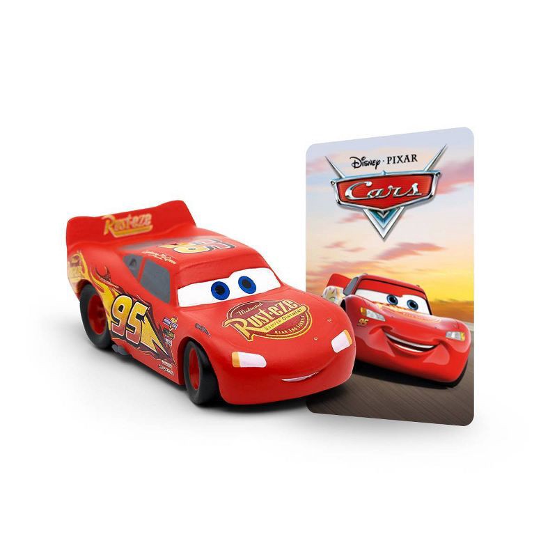 slide 3 of 7, tonies Disney Pixar Cars Tonie Figurine: Music Learning System Accessory - Lightning McQueen PVC Model, Starter Set Required, 1 ct