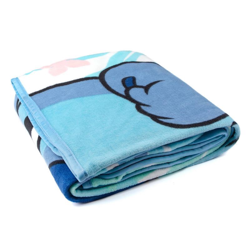 slide 3 of 5, Stitch Kids' Blanket, 1 ct