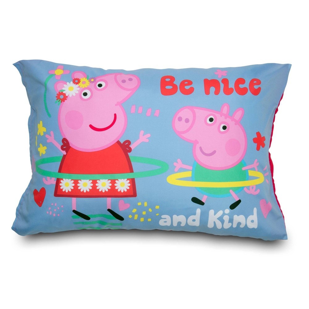 slide 2 of 7, Toddler Peppa Pig Bedding Set, 1 ct