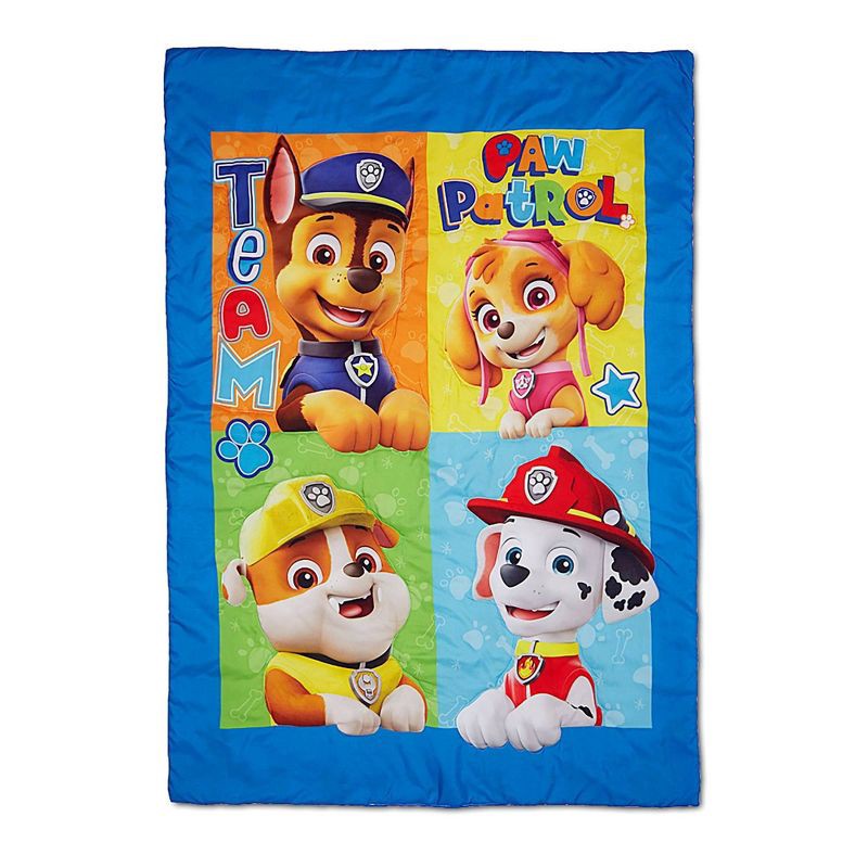 slide 3 of 7, Toddler PAW Patrol Reversible Bedding Set, 1 ct