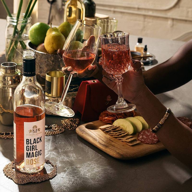 slide 2 of 7, McBride Sisters Black Girl Magic Rosé Wine - 750ml Bottle, 750 ml