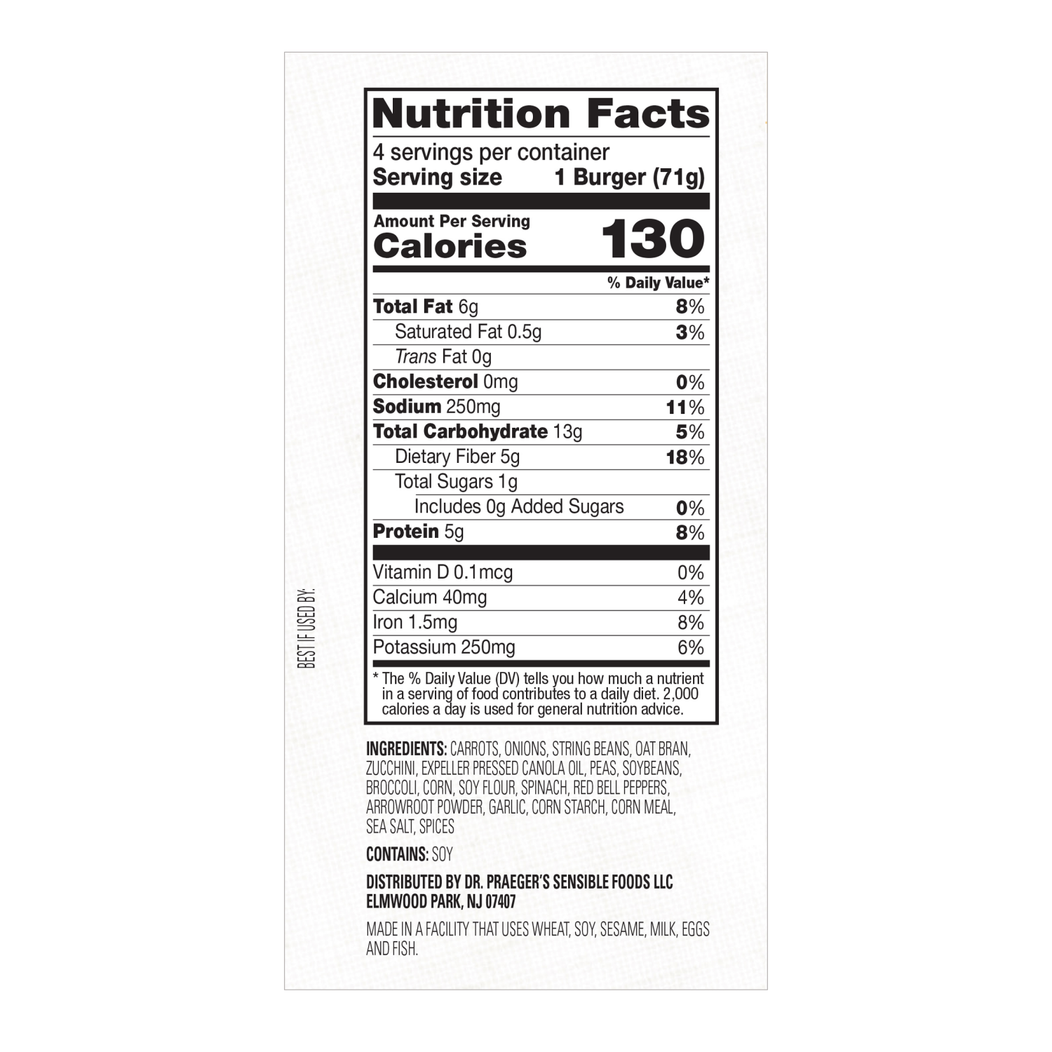 slide 2 of 2, Dr. Praeger's California Veggie Burgers 4 - 2.5 oz Burgers, 4 ct