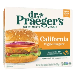 Dr. Praeger's California Veggie Burgers 4 - 2.5 oz Burgers