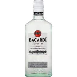 Bacardí Bacardi Superior White Rum, Gluten Free 40% 37.5Cl/375Ml