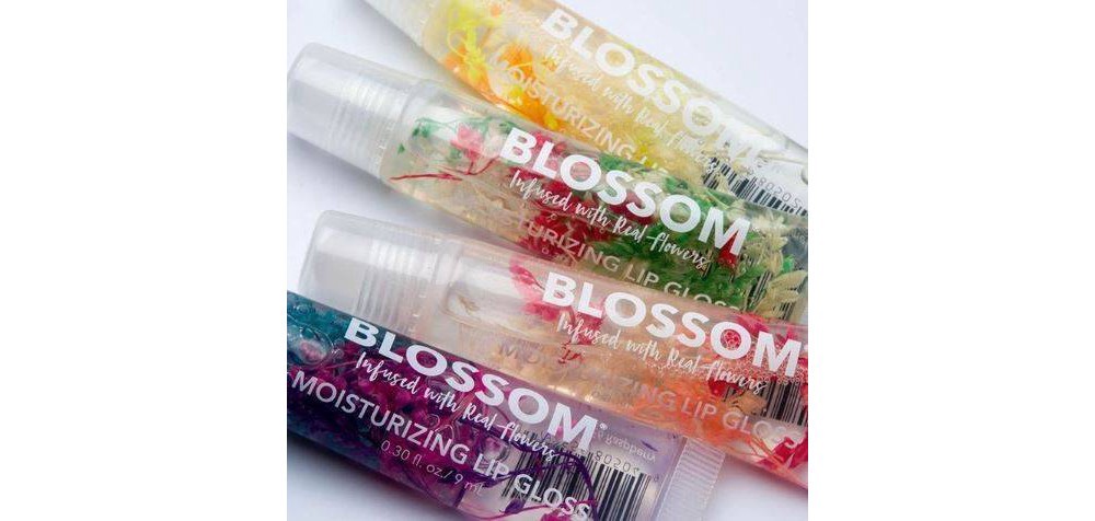 slide 2 of 3, Blossom Lip Gloss Tube - Raspberry - 1 fl oz, 1 fl oz