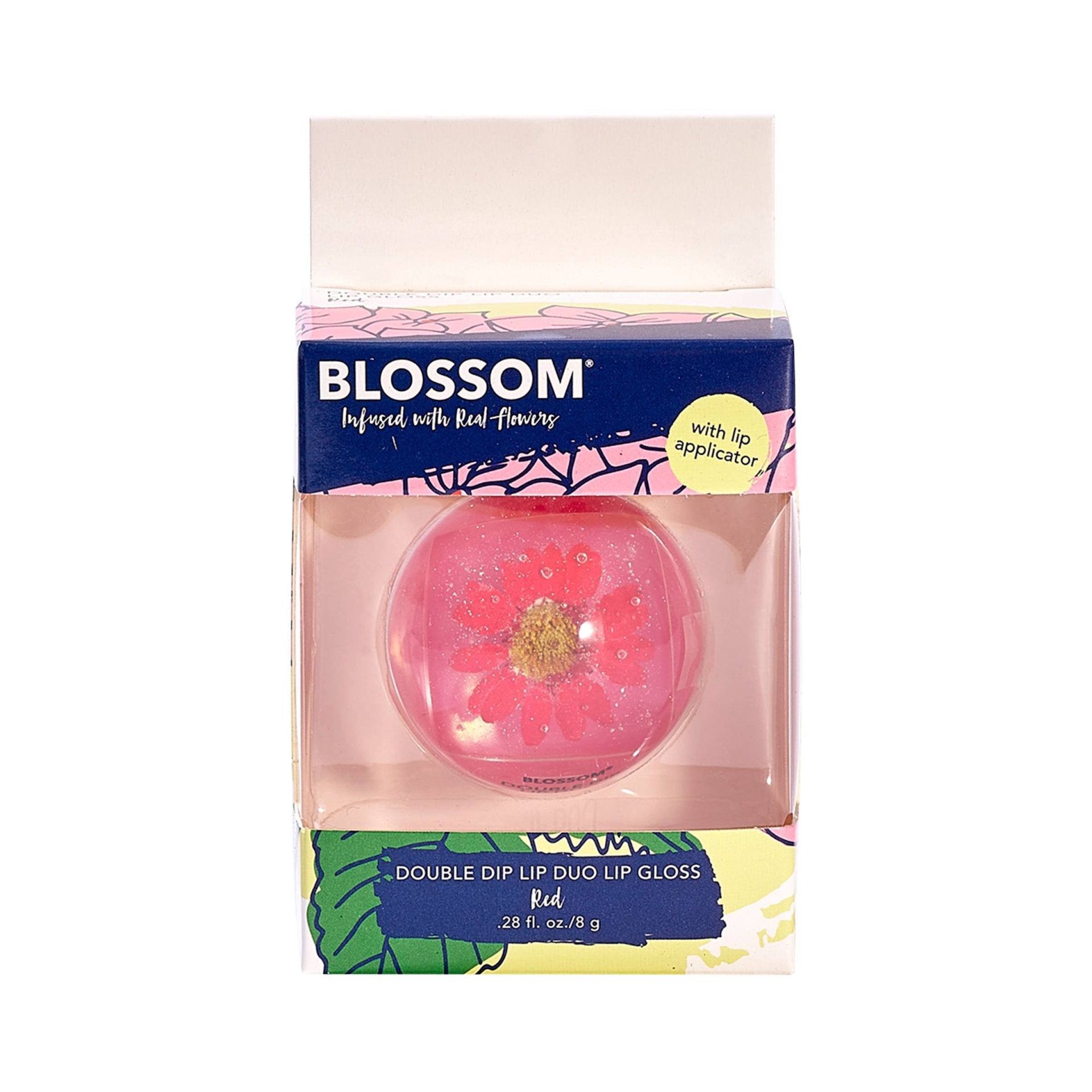 slide 1 of 4, Blossom Double Dip Lip Duo - Red - 0.28 fl oz, 1 ct