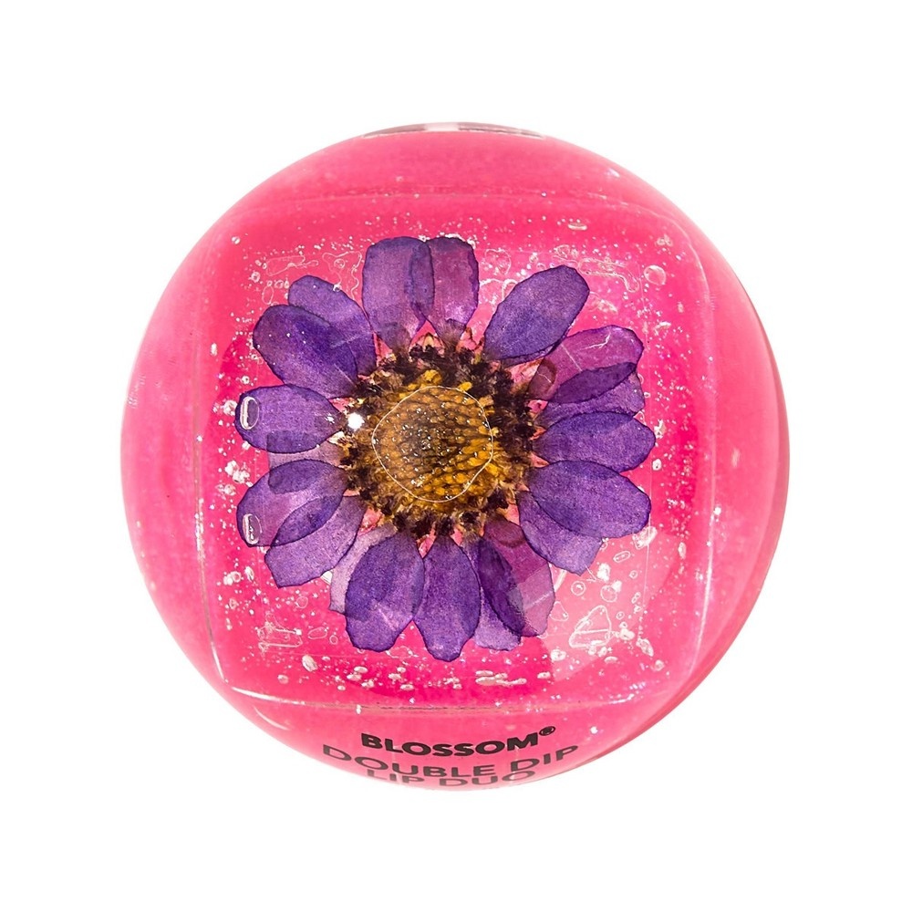 slide 3 of 4, Blossom Double Dip Lip Duo - Purple - 0.28 fl oz, 1 ct