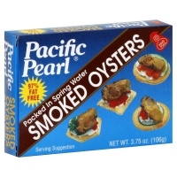 slide 1 of 1, Pacific Pearl Oysters Smoked Packed in Spring Water, 3.75 oz