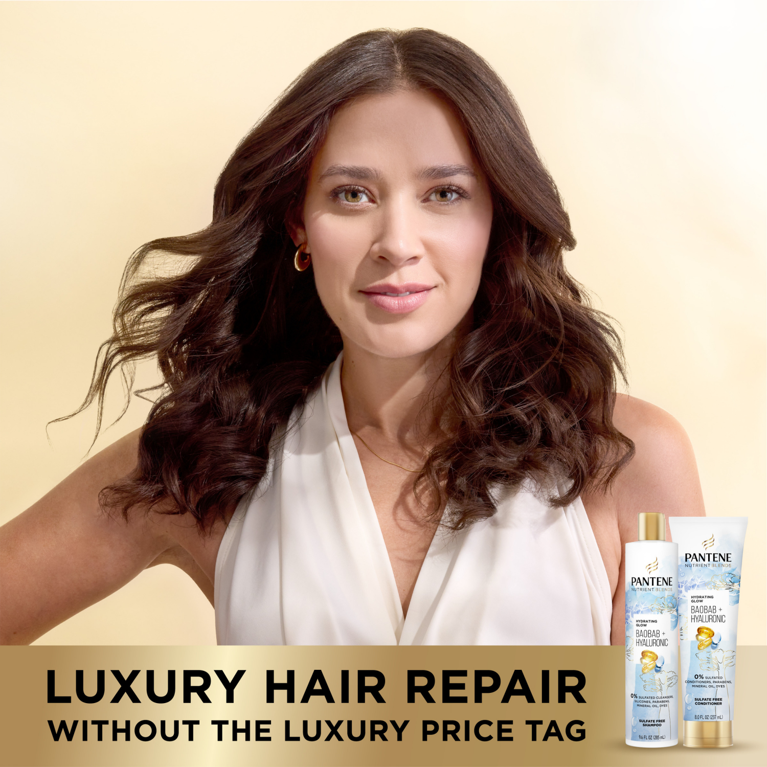 slide 5 of 5, Pantene Sulfate Free Baobab Shampoo and Conditioner Dual Pack, Nutrient Blends - 17.6 fl oz, 17.6 fl oz