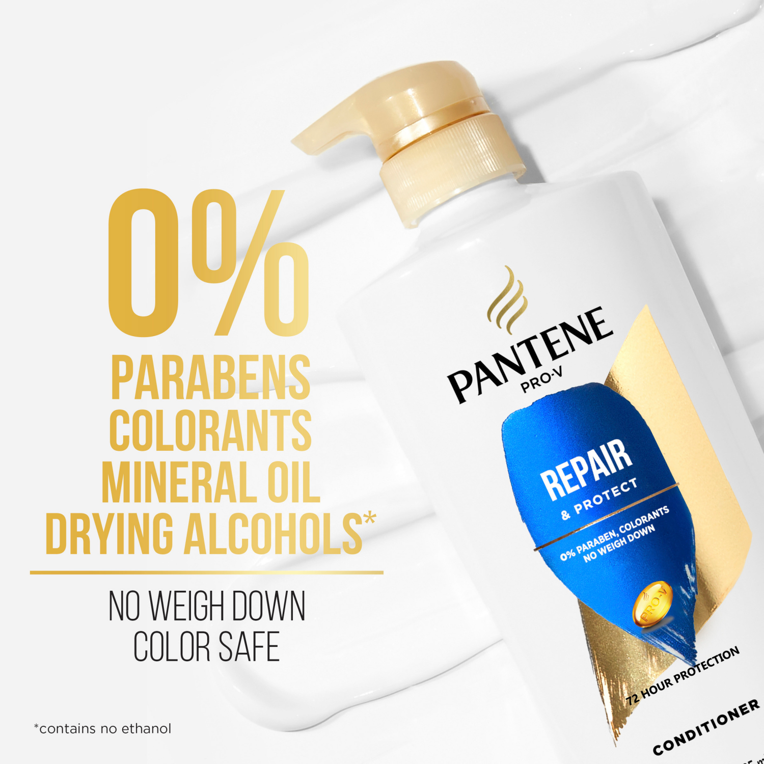 slide 2 of 5, Pantene PRO-V Repair & Protect Conditioner, 21.4 oz, 21.4 fl oz