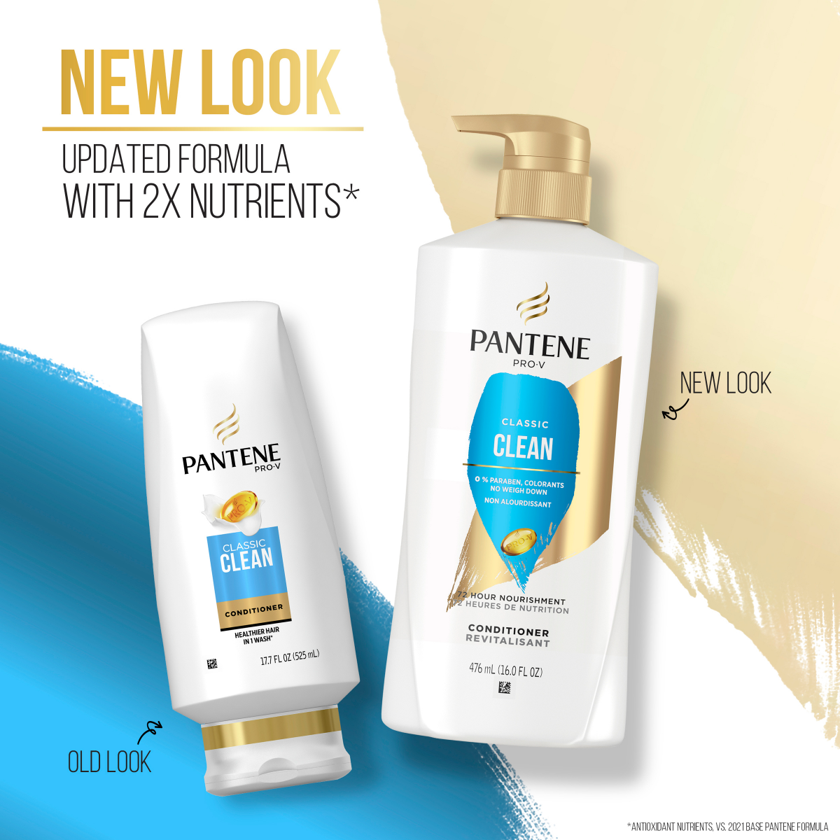 slide 8 of 8, Pantene Classic Clean Conditioner - 16 fl oz, 16 fl oz