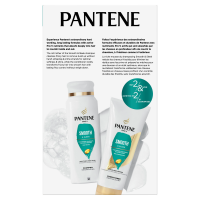 slide 27 of 29, PANTENE PRO-V Smooth & Sleek Shampoo + Conditioner, Dual Pack, Shampoo 12oz/Conditioner 10.4oz, 1 ct